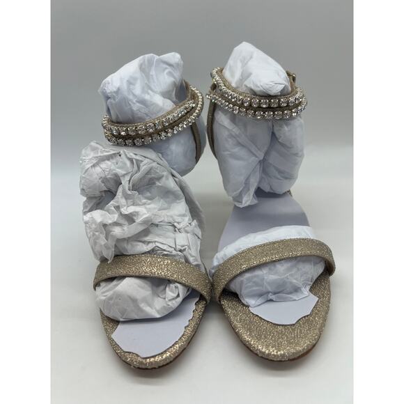 Badgley Mischka Women's Claudette Diamond Evening Heel MP5244 Size 7.5 NIB - Picture 11 of 12